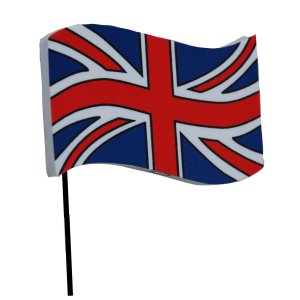 Details about   REDUCED...Union Jack Flag GB UK Britsh Proud Ball & Ribbons Car Aerial Topper 